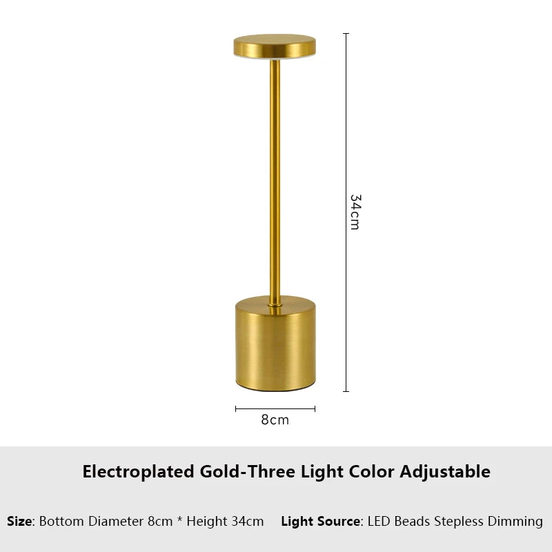 ZenGlow: Oplaadbare LED Tafellamp