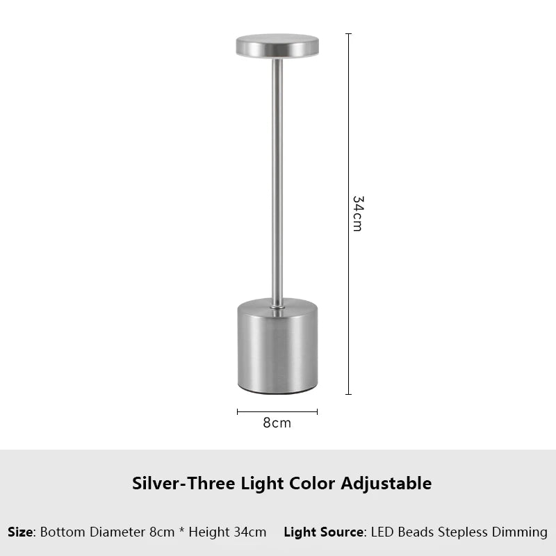 ZenGlow: Oplaadbare LED Tafellamp